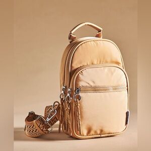 Anthropologie Tan cross body